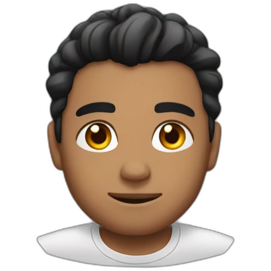 Corazón negro fuerte  emoji