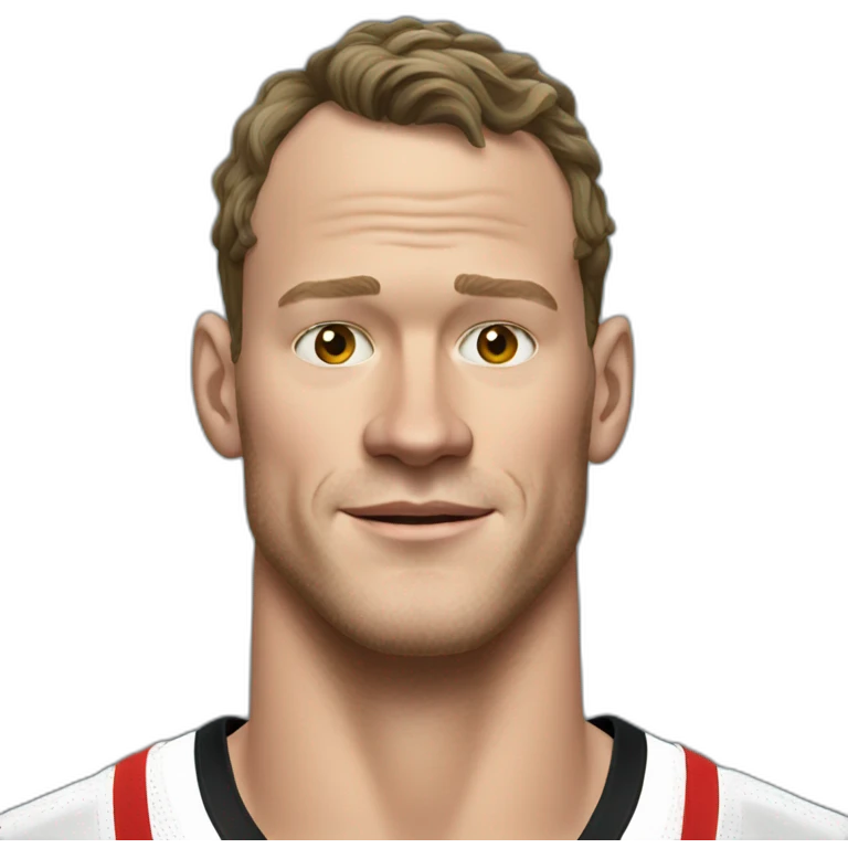 Jonathan Toews as beach bum emoji