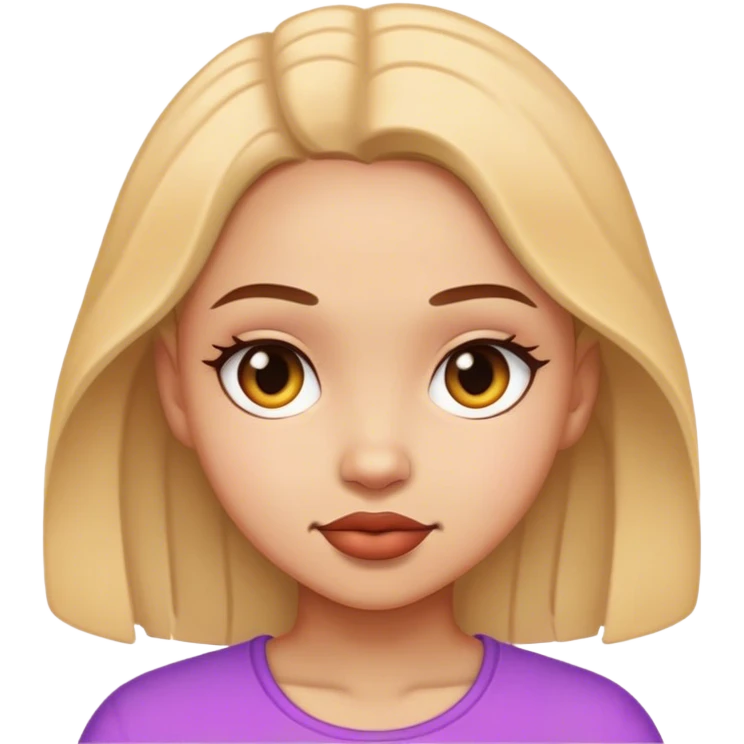 Girl ￼pretty emoji