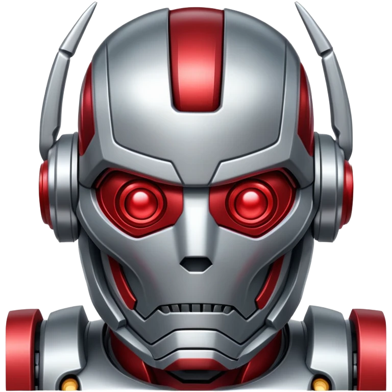 Ultron robot villain emoji