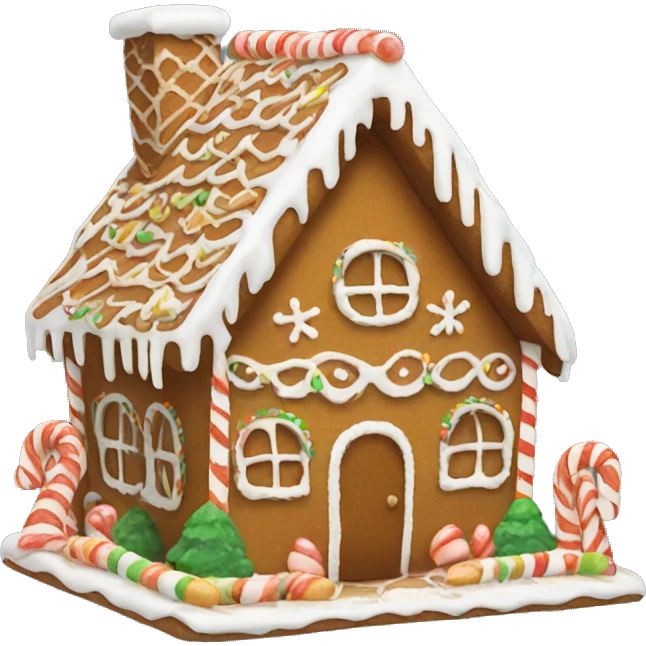 Gingerbread house  emoji
