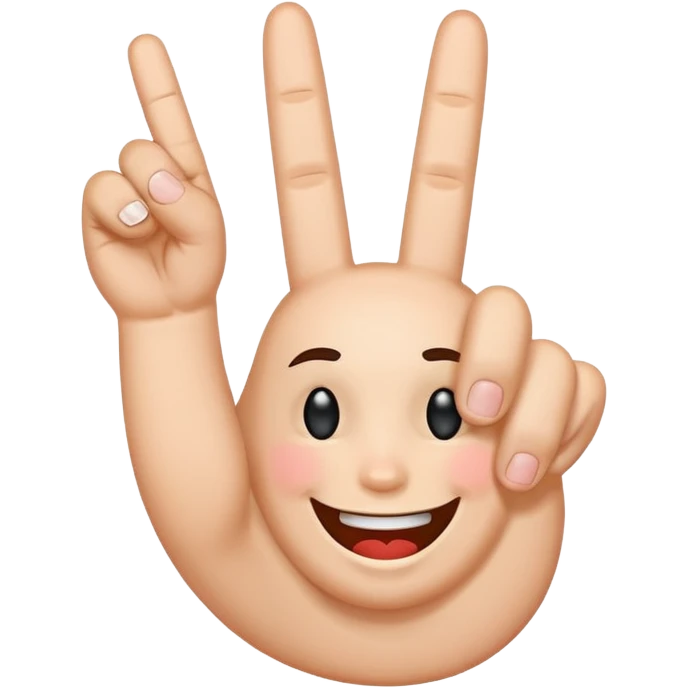 🖕😊 emoji