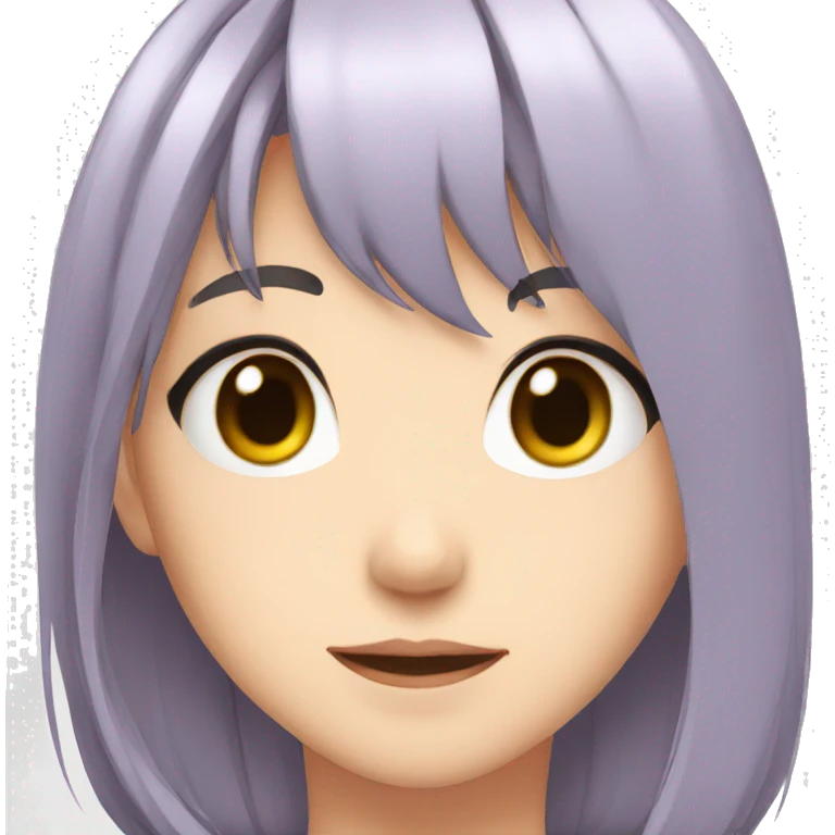 Anime girl emoji