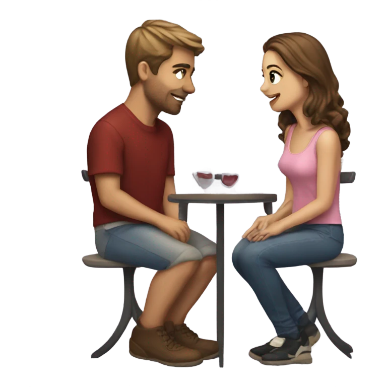 Hyper Realistic Romantic Date emoji
