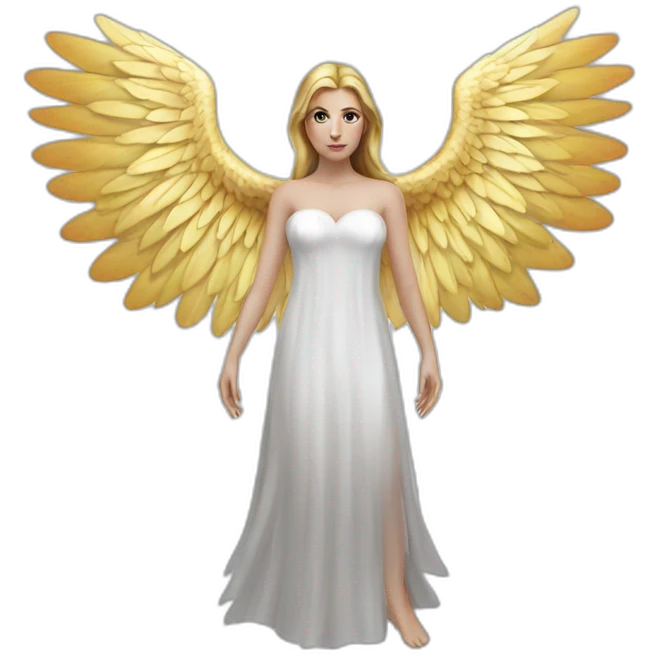 evil angel wings emoji