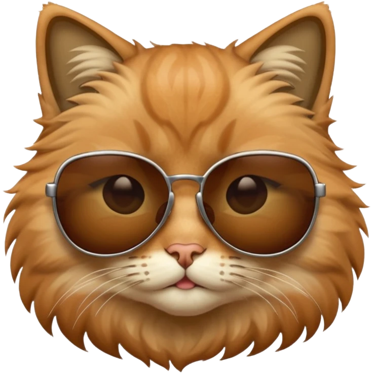 Cat wearing sunglasses emoji