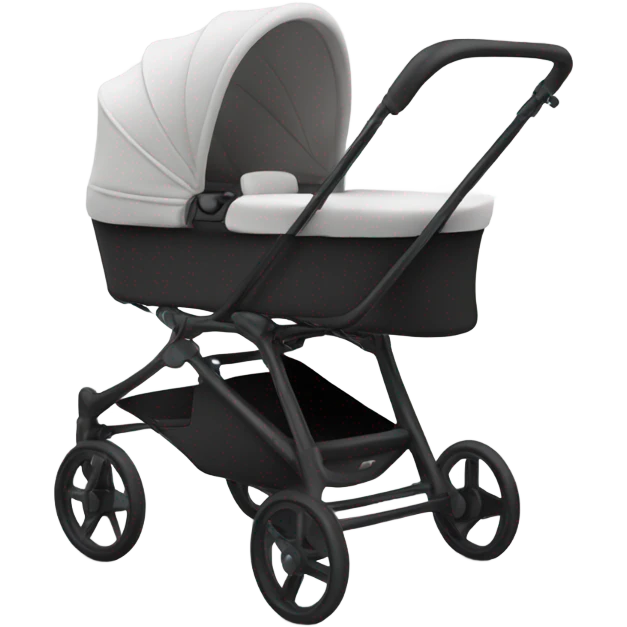 aesthetic baby stroller emoji