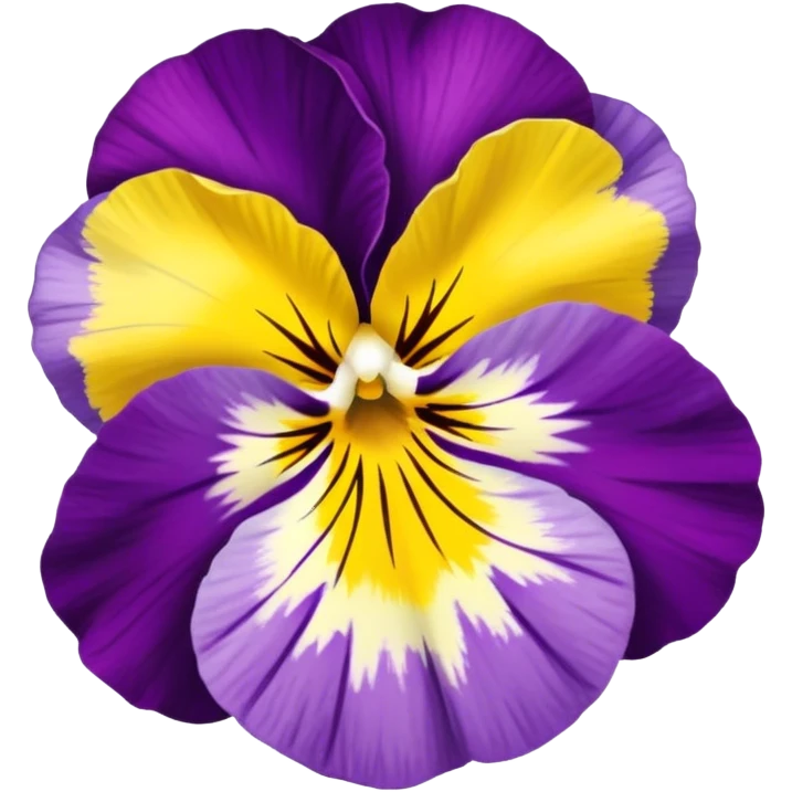 Pansy flower  emoji