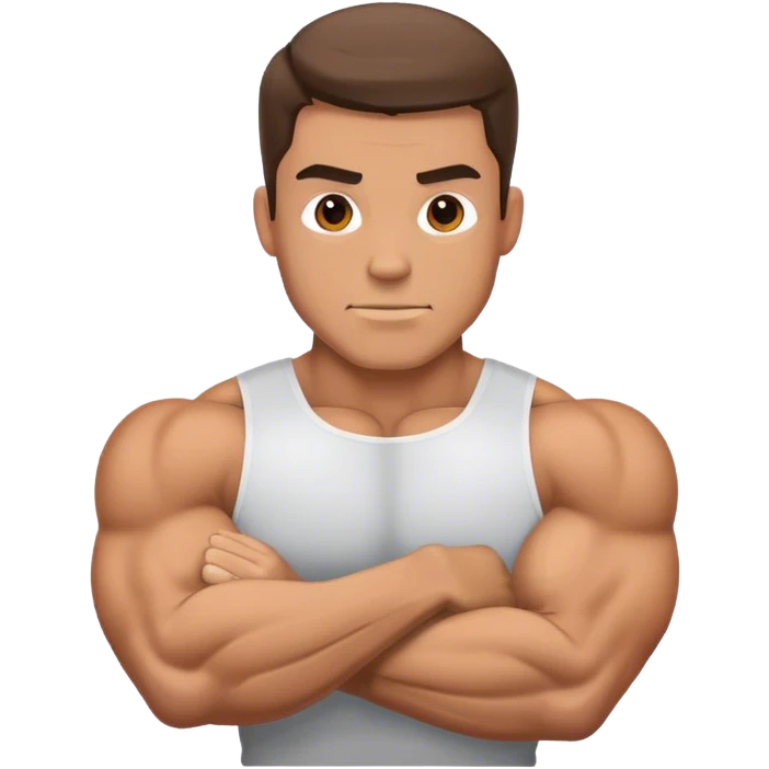 guy how to bicep curls emoji