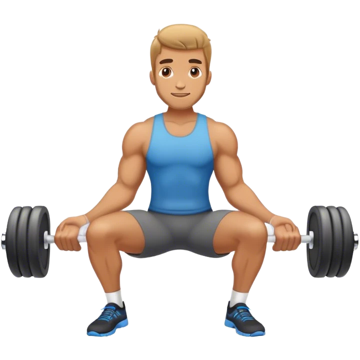 buff guy foam-roller emoji