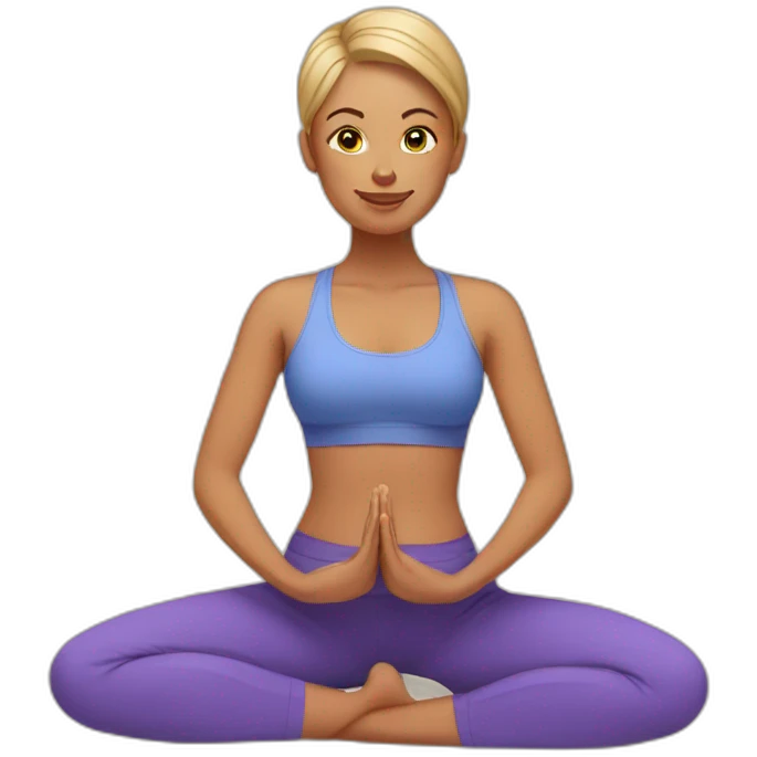 yoga mom emoji