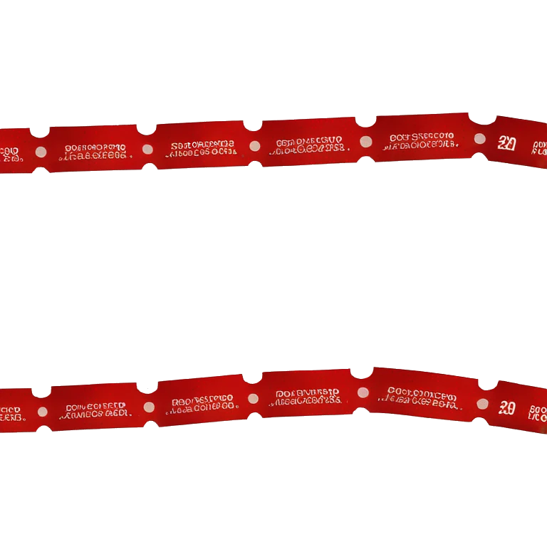 Ticket de oferta de descuento color rojo estilo tienda de ropa emoji