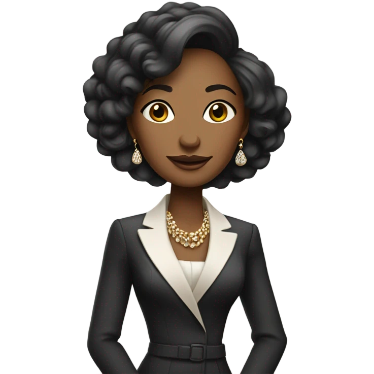 woman in luxury emoji