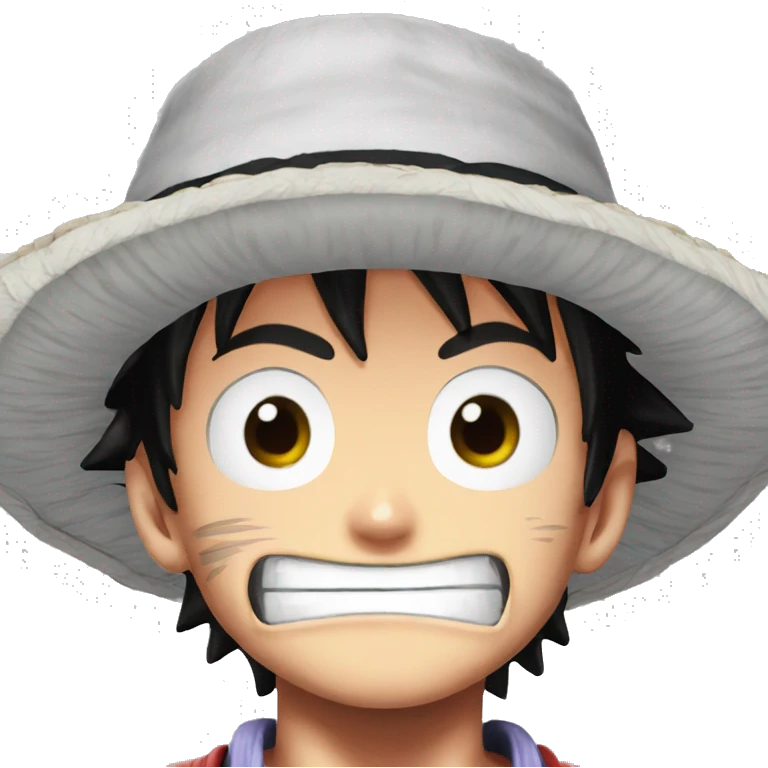 Luffy Gear 5 one piece  emoji