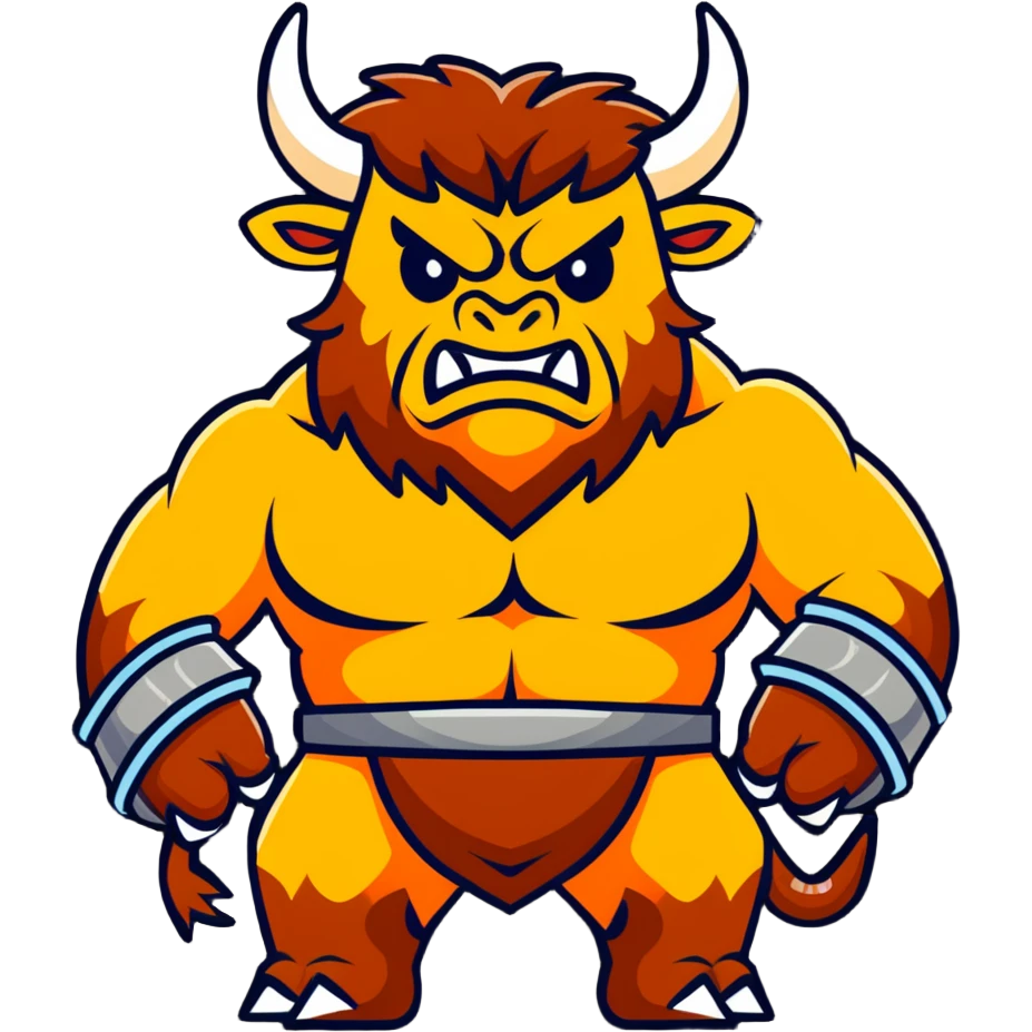 angry minotaur emoji