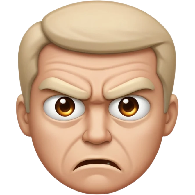 Angry emoji