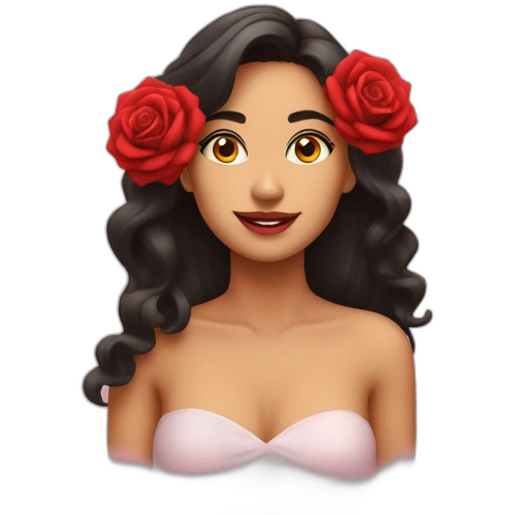 Rosa roja emoji