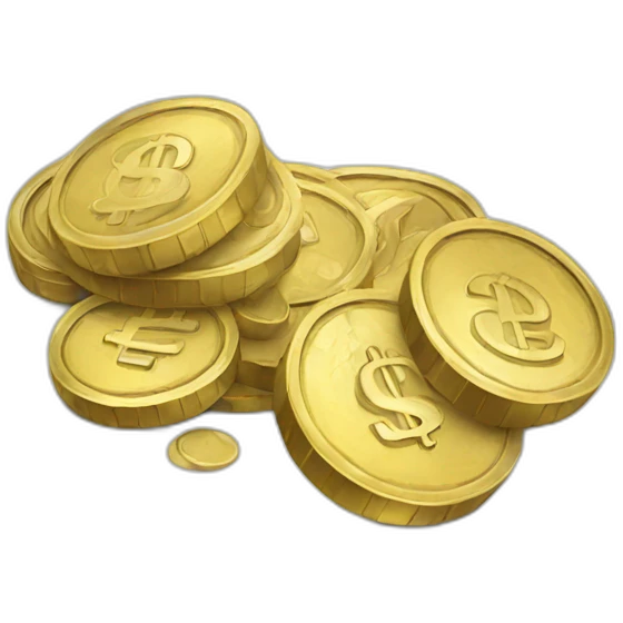 Money and coins emoji