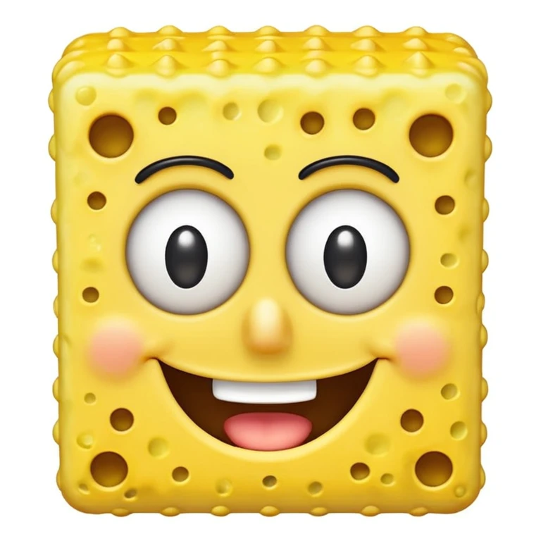 Fait un emoji bob l eponge emoji