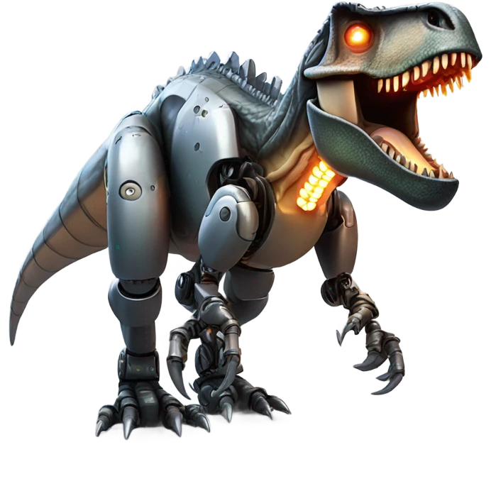 Robo t rex  emoji