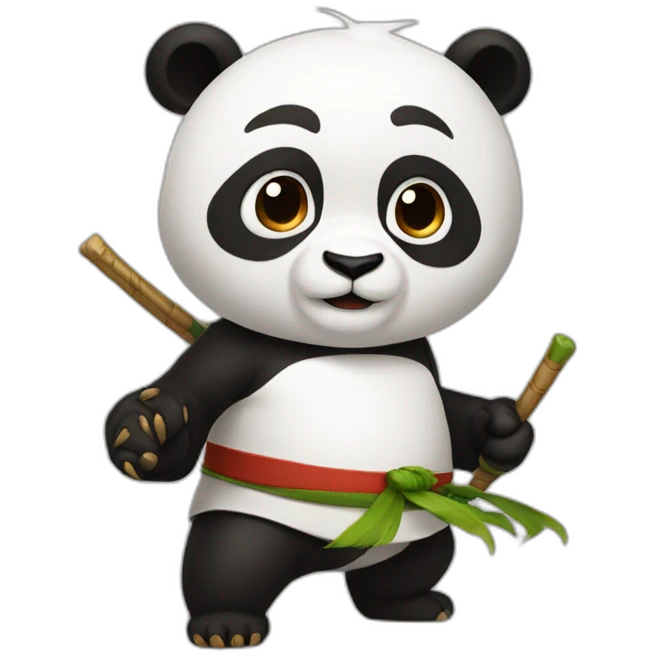 Po kong fu panda emoji