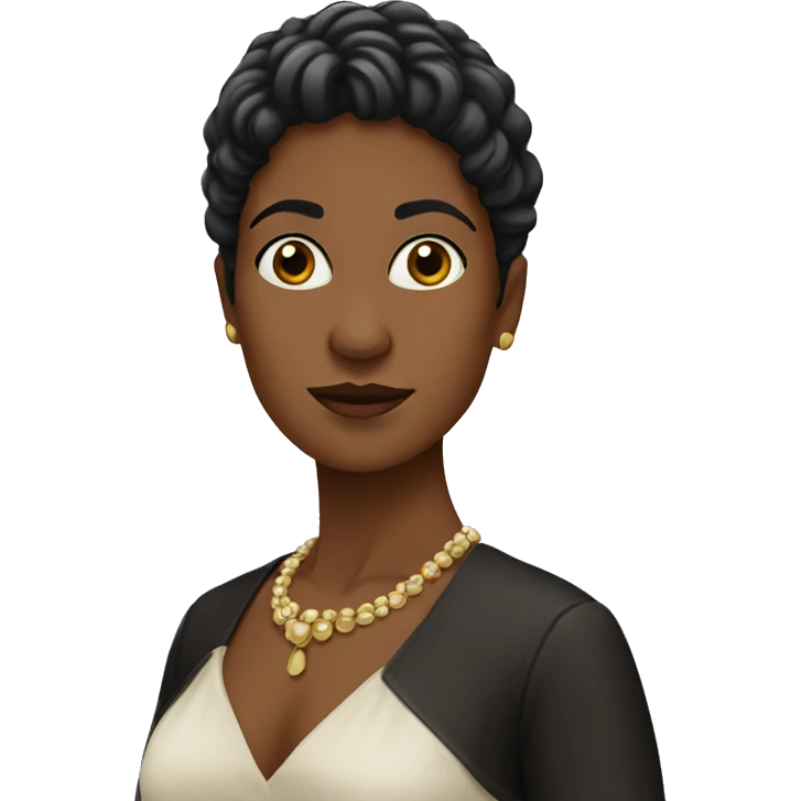 Estella  negra  emoji