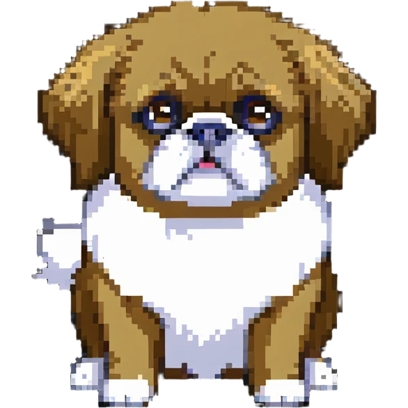 Pekingese dog emoji