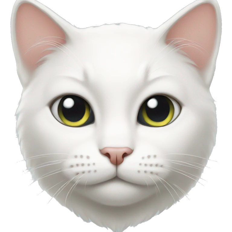 White cat emoji