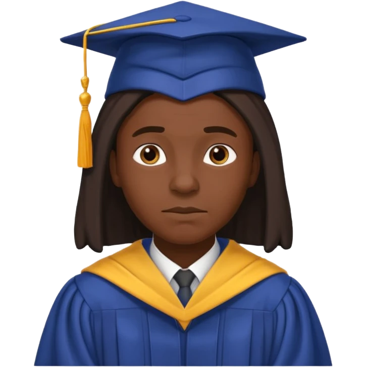 Create an emoji of an African wise cultural scholar that looks thoughtful, warm, and dignified emoji
