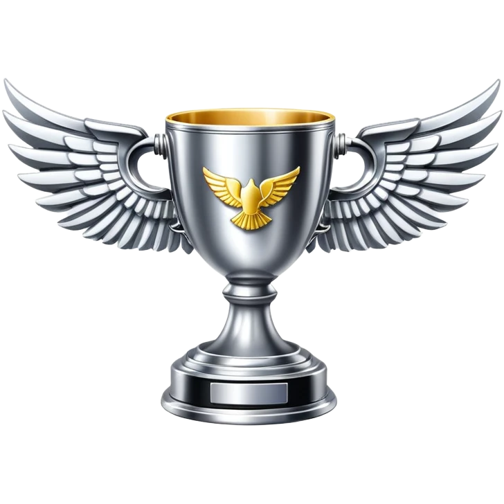 sorayama champion cup wings mechanical glowing emoji