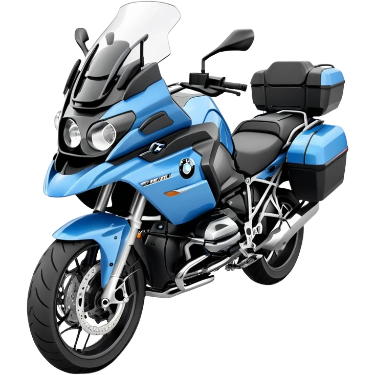 BMW RT 1200 LC Motorrad auf Tour emoji