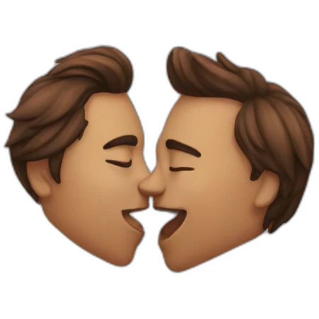 kiss emoji