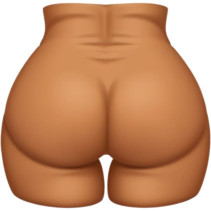Huge booty emoji