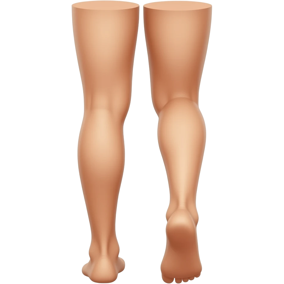 This 🦵 but in the other way emoji