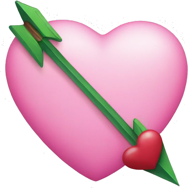 Arrow piercing heart emoji