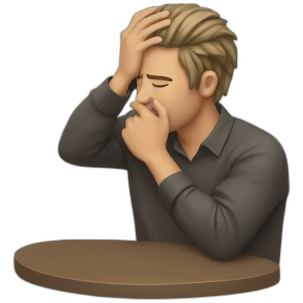 Facepalm emoji