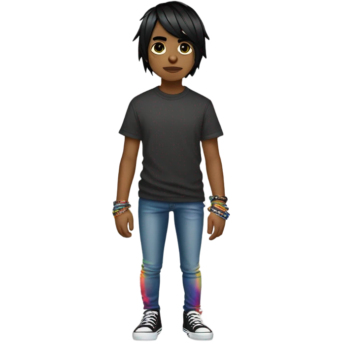 Emo kid emoji