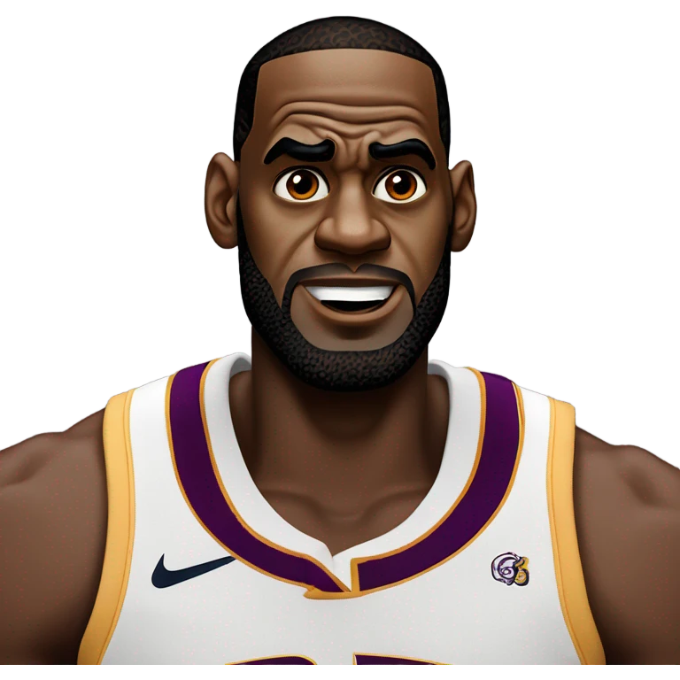 disgusted lebron james emoji
