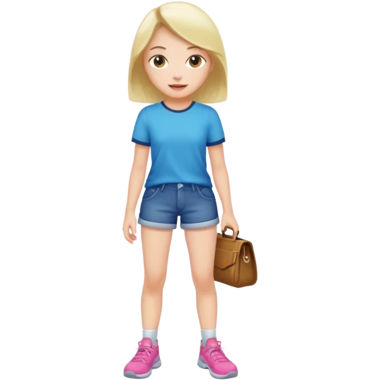 Girl opening legs emoji