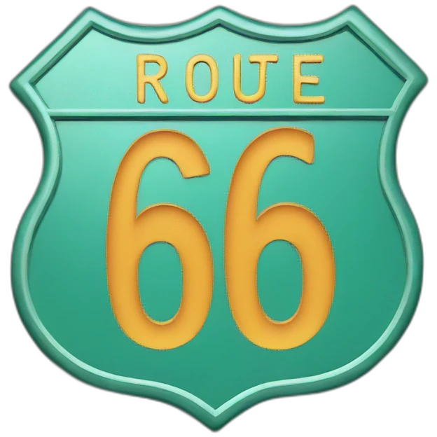 Route 66 emoji