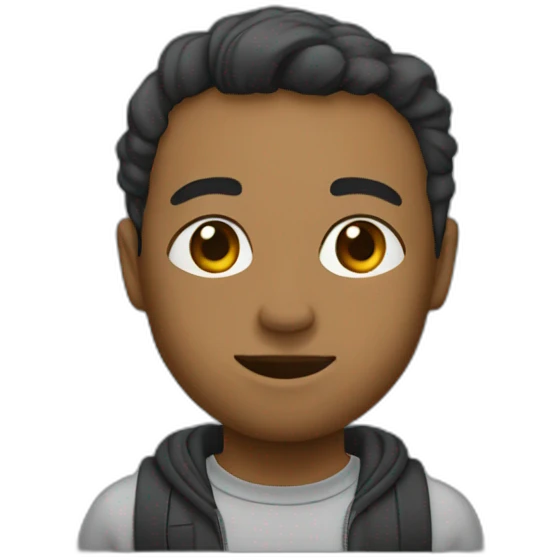 Asmo entrain de chanté emoji
