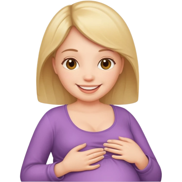 Вагітна жінка сучасна emoji