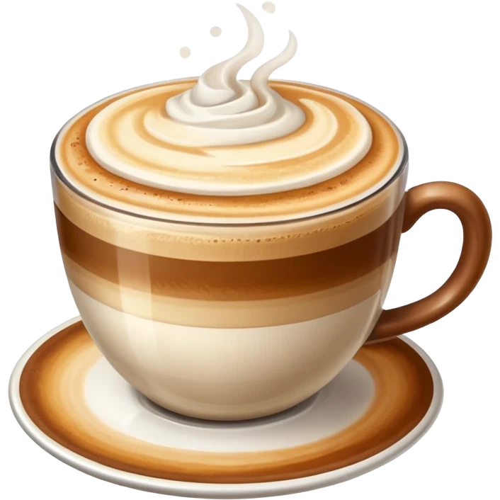 ￼￼ Cappuccino emoji