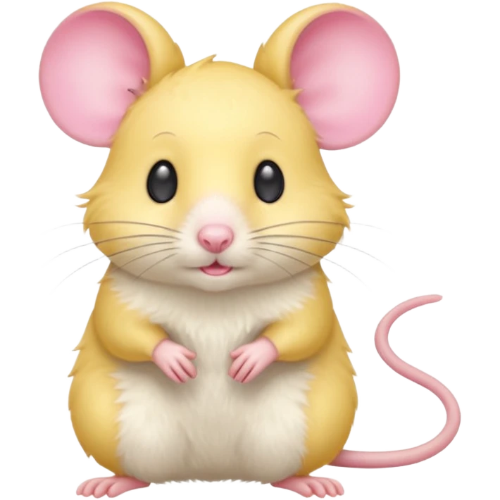yellow haired mice emoji