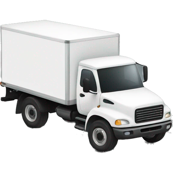 White truck  emoji