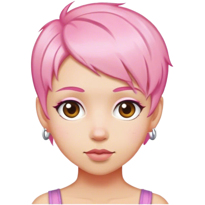 Pixie pink  emoji