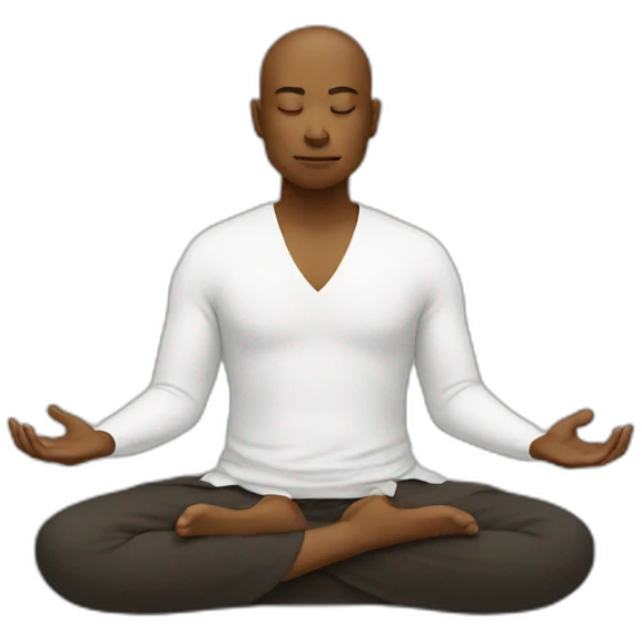 meditation emoji