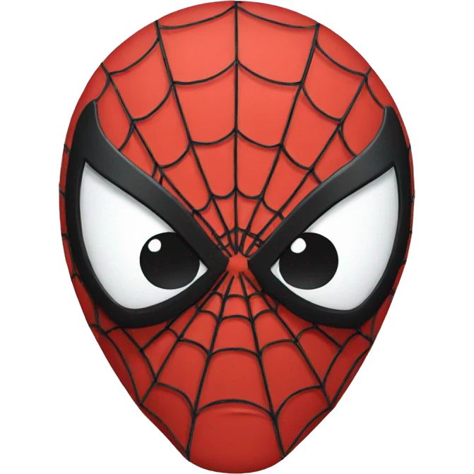 Spiderman head emoji
