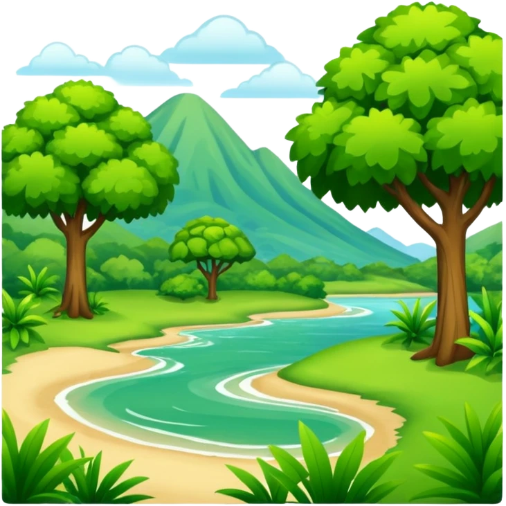 A protected natural area emoji