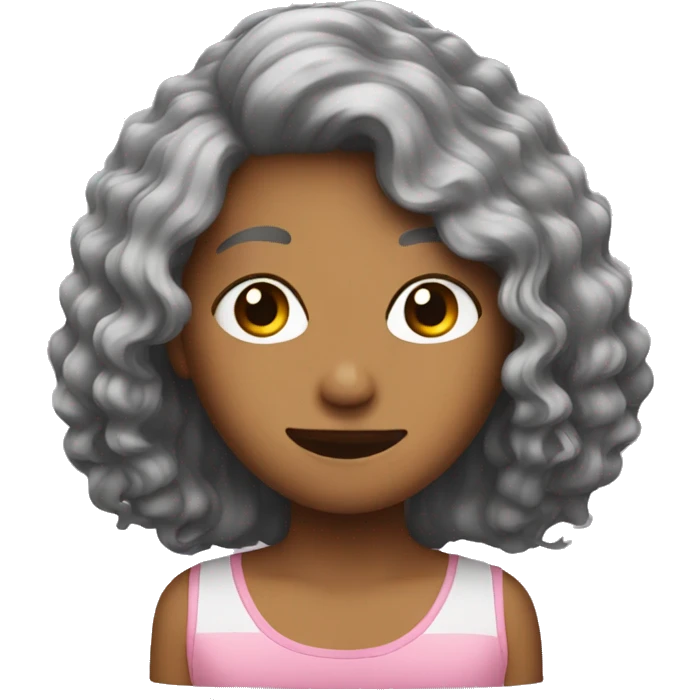 person getting their hair colore emoji